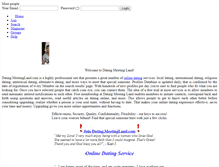 Tablet Screenshot of dating.meetingland.com